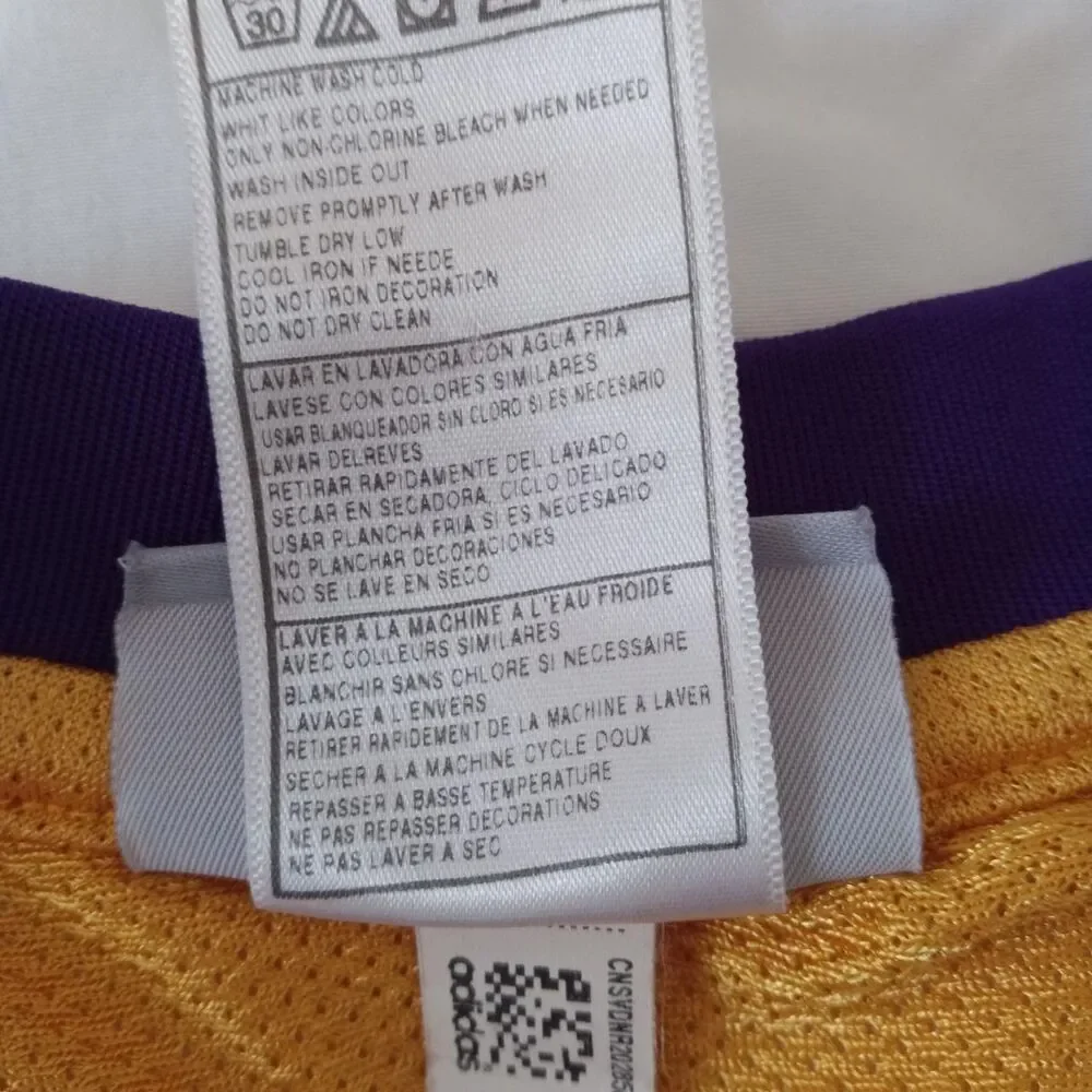 Los Angeles Lakers Pau Gasol 16 Adidas Jersey Men's Size Large